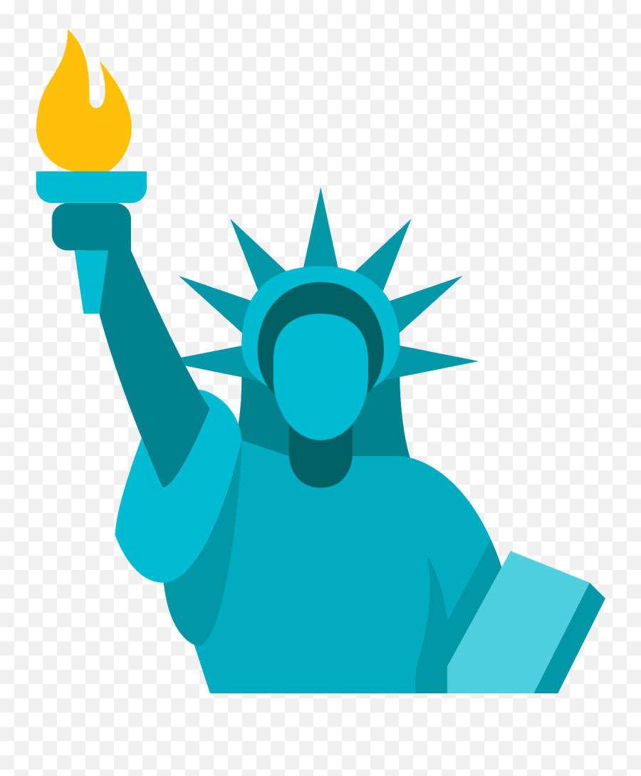 Statue Of Liberty Icon - Liberty Icon Png Clipart Full Liberty Statue Icon Png,Statue Of Liberty Transparent