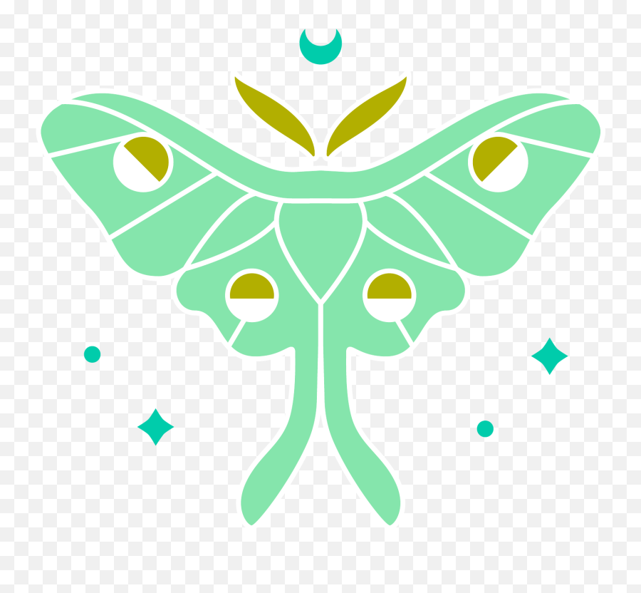 Home - Small Magic Ceramics Luna Moth Png,Moth Icon