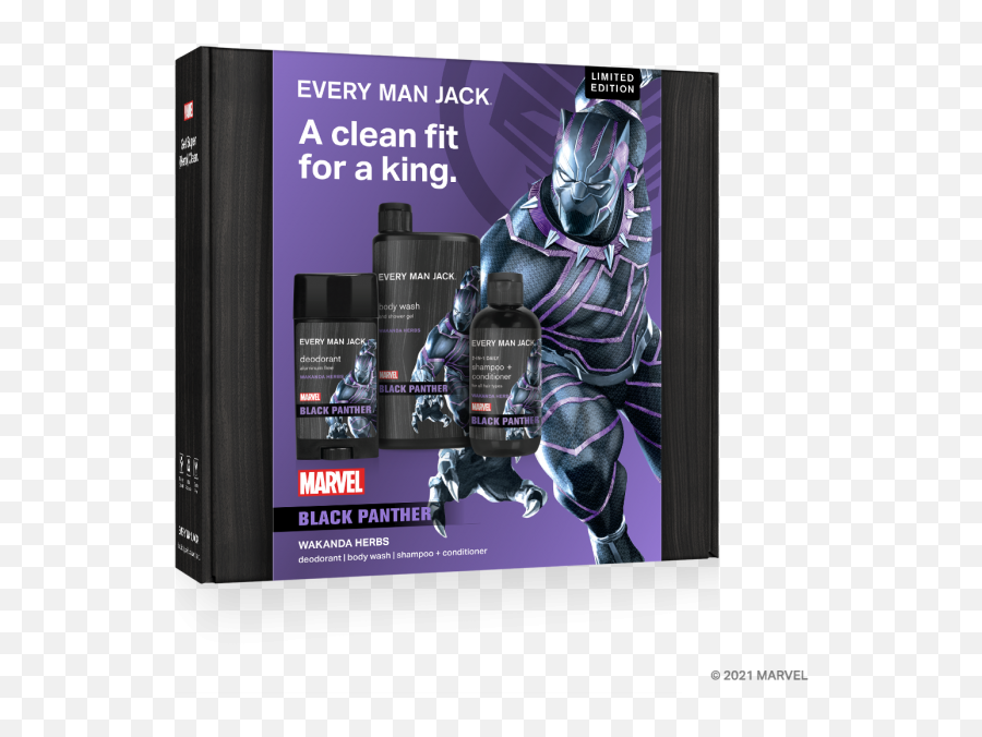 Buy Marvel Exclusive Grooming Products Every Man Jack - Every Man Jack Black Panther Png,Deadpool Chat Icon Durarara