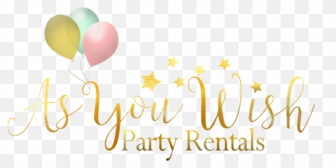 As You Wish Party Rental Png Logo