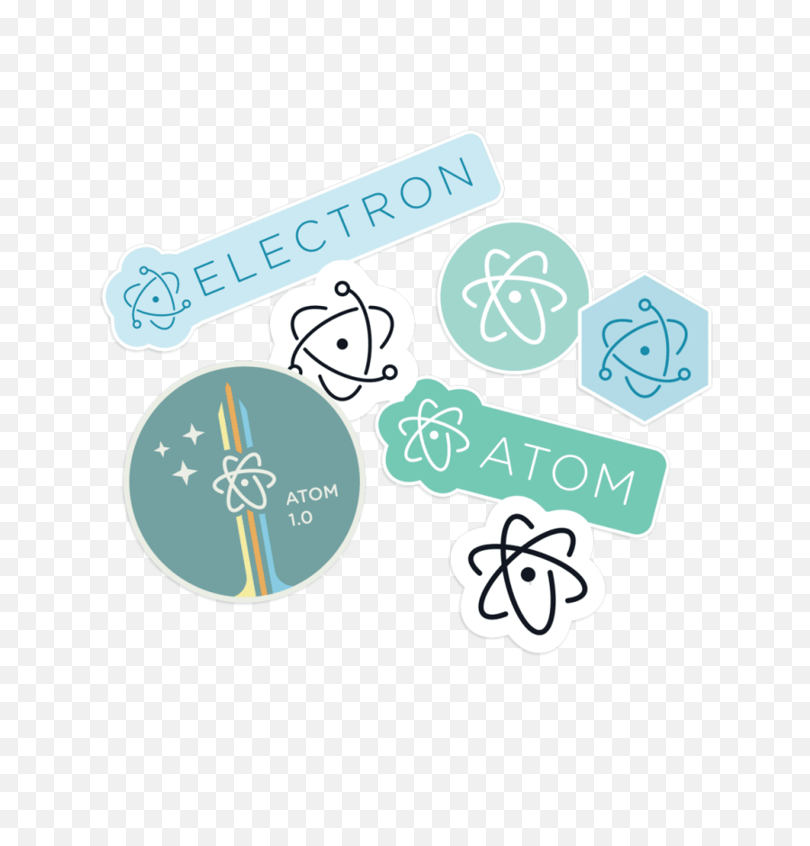 Atom Png - Atom Laptop Sticker 20978 Vippng Atom Stickers,Atom Png