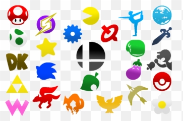 Download Super Smash Bros - Star Fox Symbol Full Size Png Smash Bros Star Fox Symbol,Smash Logo Png