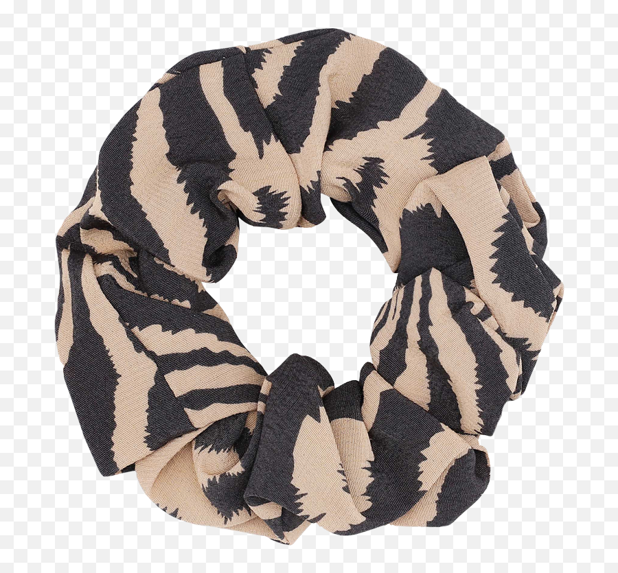 Ganni Printed Crepe Scrunchie - Scarf Png,Scrunchie Png