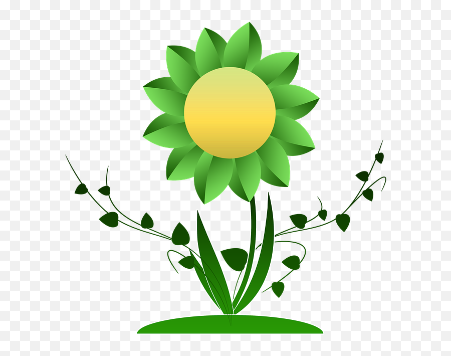 Vine Plant Png - Vine Clipart Sunflower Donazione Sangue Earth As A Flower,Transparent Vine