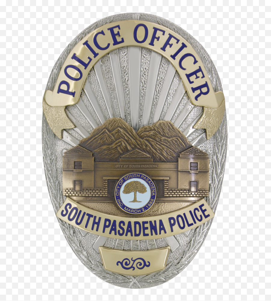 South Pasadena Police Badges Ca - Police Badge Png,Badge Png