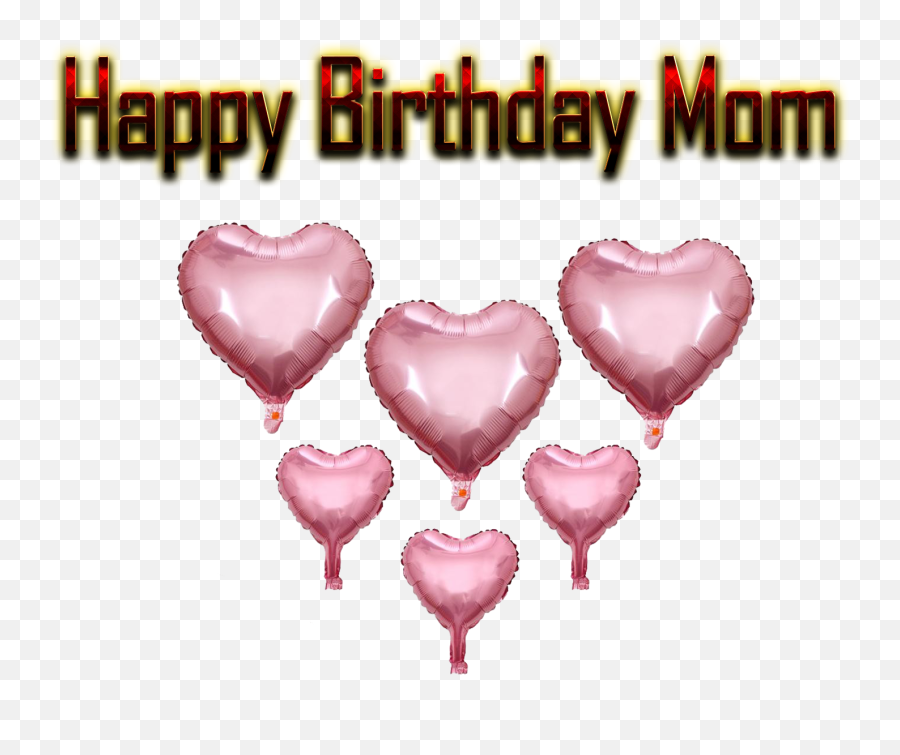 Happy Birthday Mom Png Free Background