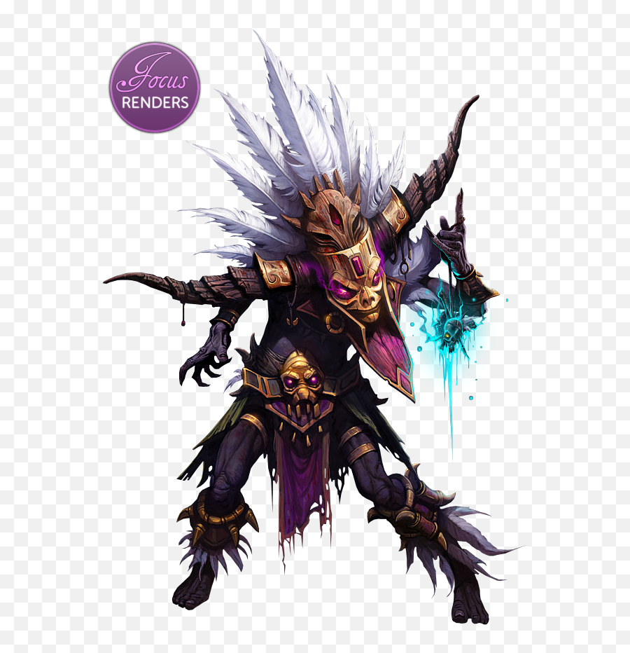 Diablo Drawing Hatred Transparent Png - Witch Doctor Diablo,Diablo Png