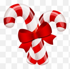 Candy Duo Transparent Png Stickpng - Christmas Canes