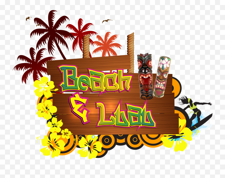 Png Transparent Luau Party - Props For Beach Party,Luau Png