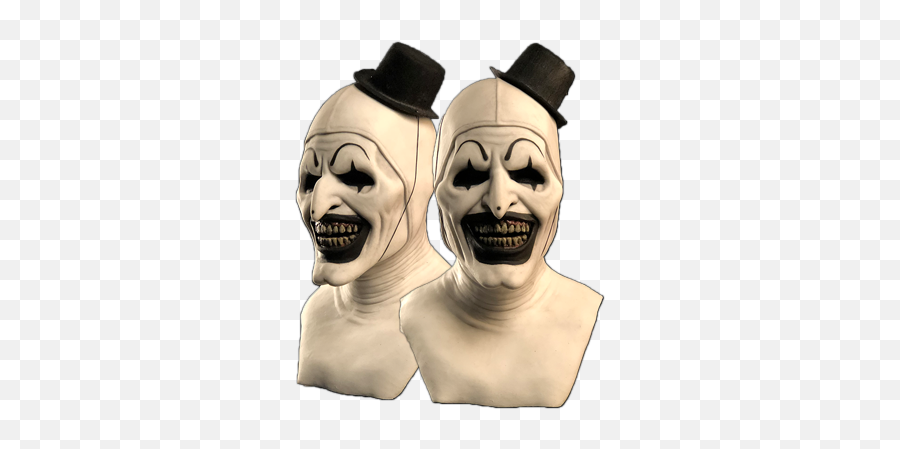 Art The Clown Officially Licensed From Terrifier Silicone Mask - Art The Clown Mask Png,Clown Hair Png