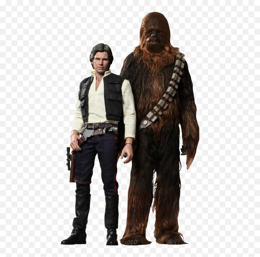 Star Wars Battlefront Chewbacca Png - Hot Toys Han Solo And Chewbacca,Chewbacca Png