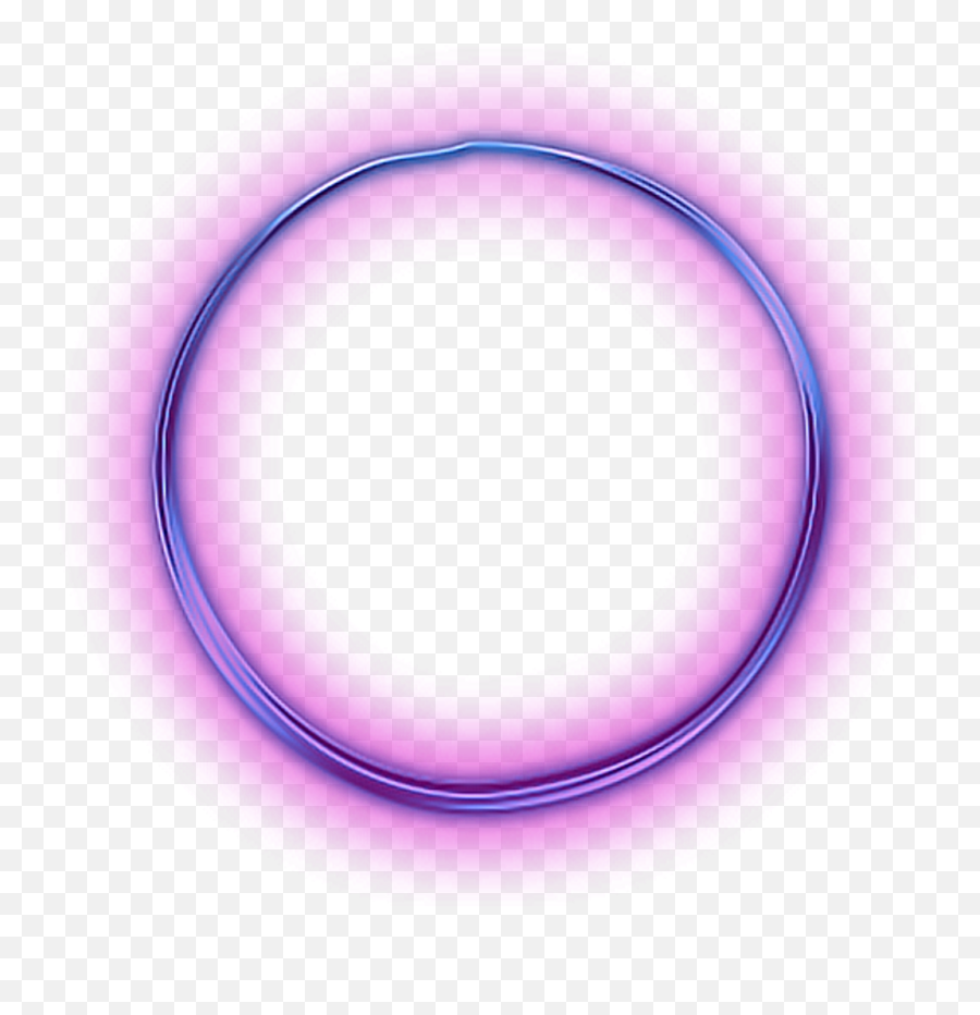 Purple Glowing Circle Png - Sticker Design For Picsart,Glow Transparent  Background - free transparent png images 