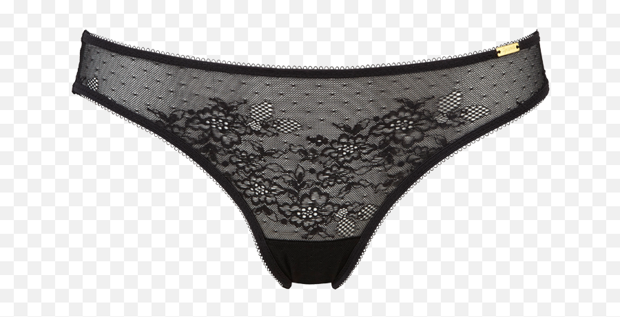 Gossard Lingerie Glossies Lace Brief In Black - Gossard Png,Black Lace Png