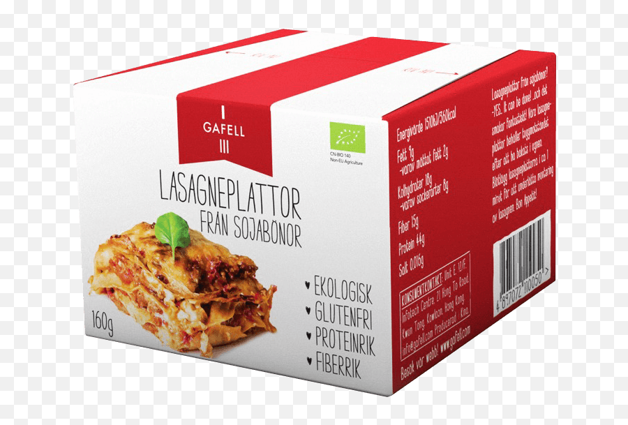 Gafell Releases Worldu0027s First Organic Soybean Lasagna Sheets - Penne Png,Lasagna Png