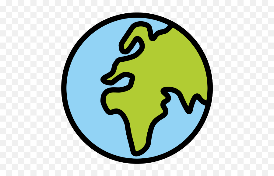 Earth Globe Europe - Africa Emoji Meanings U2013 Typographyguru Places Symbol Png,Globe Emoji Png