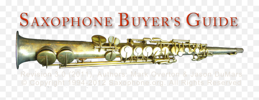 Saxophone Buyeru0027s Guide Saxophoneorg - Piccolo Clarinet Png,Saxophone Transparent