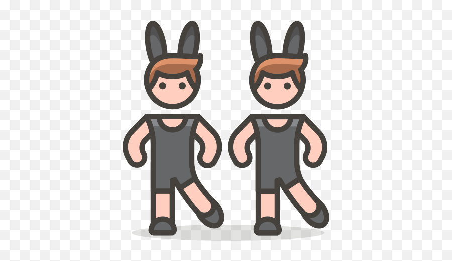 Men With Bunny Ears Free Icon Of 780 Vector Emoji Clip Art Png Free Transparent Png Images Pngaaa Com - cartoon bunny ears roblox id