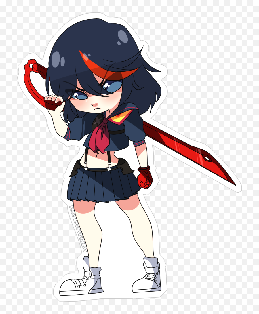 Ryuko Matoi Transparent Png Image - Cartoon,Ryuko Matoi Png