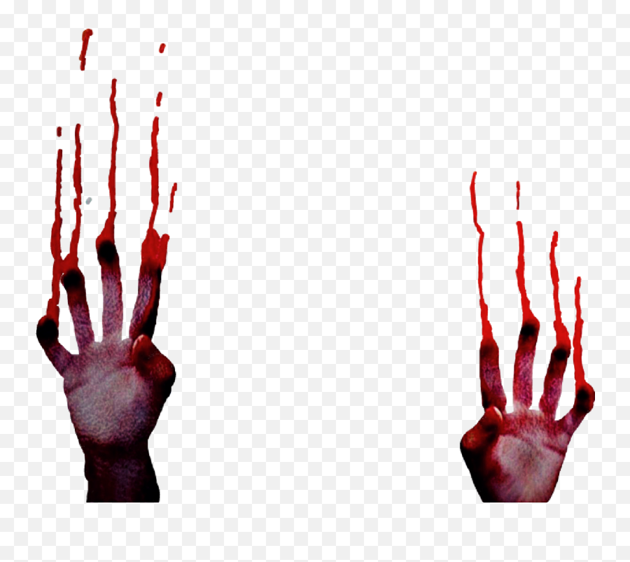Download Hands Blood Splatter Bloody Drip Halloween Memezasf - Blood Splatter Blood Dripping Png,Blood Drip Transparent
