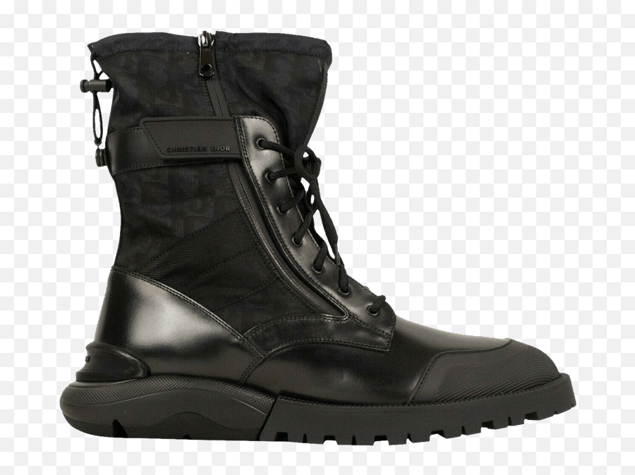 Dior Oblique Combat Boot U0027blacku0027 - Dior 3bo218yof H869 Goat Danner Acadia Boots Png,Combat Boots Png