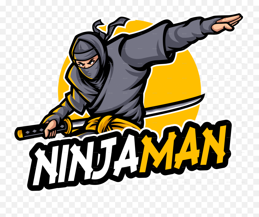 Mascot Logo Ninjaman - Clip Art Png,Mascot Logos