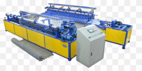 Chain Link Fence Wire Mesh Machine - Fencing png