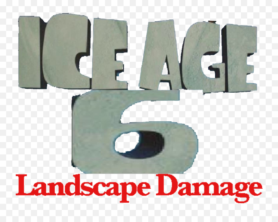 Landscape Damage - Ice Age 6 Logo Png,Ice Age Logo