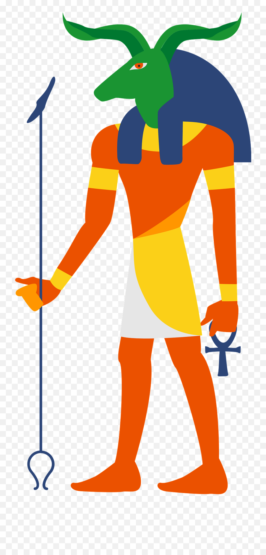 Khnum Egyptian God - Ancient Egypt Thoth Png,Egyptian Png