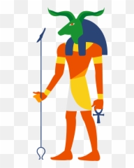 Khnum Egyptian God - Ancient Egypt Thoth Png,Egyptian Png
