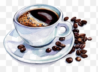 Download Coffee Cup Latte Watercolor - Coffee Watercolor Painting Png,Latte Png