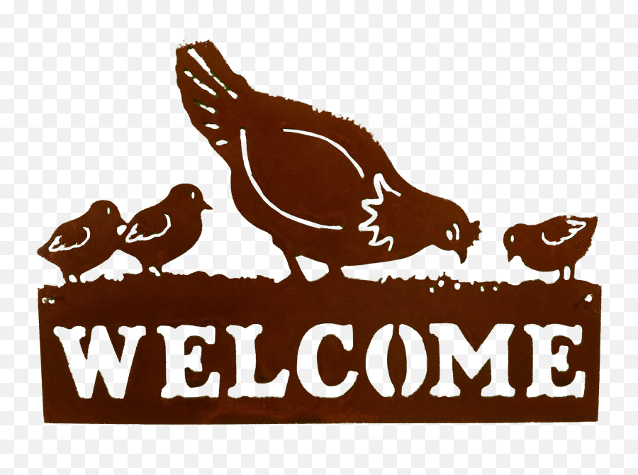 Welcome Sign - Phasianidae Png,Welcome Sign Png