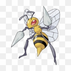 Pokemon Beedrill Png Image - Pokemon Beedrill,Pidgey Png