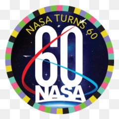 Download Hd Nasa Turns 60 Image - 60th Anniversary Logo png