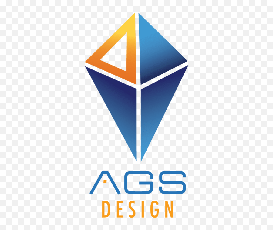 L2 Logo Agsdesign - Vertical Png,Blue Triangle Logos