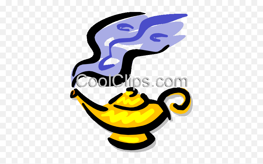 Aladdinu0027s Lamp Royalty Free Vector Clip Art Illustration - Free Ramadan Cartoon Png,Aladdin Lamp Png