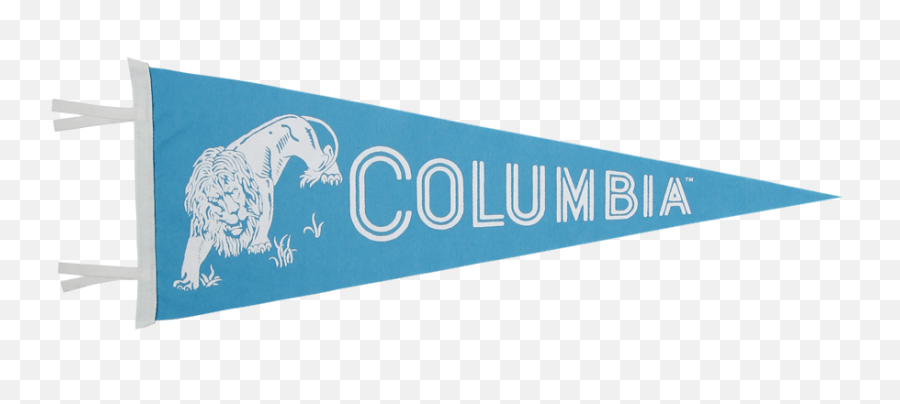 Columbia University Pennant - Columbia University Pennant Png,Columbia University Logo Png