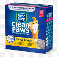 Clean Paws Triple Action Scented Litter - Cat Supply png