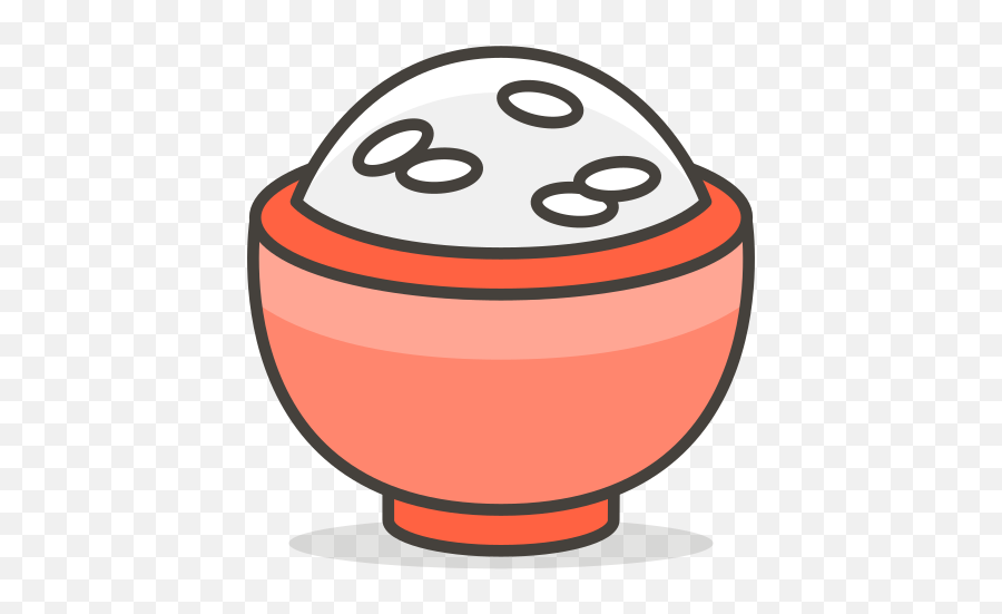 Cooked Rice Free Icon Of 780 Vector Emoji - Circle Png,Arroz Png