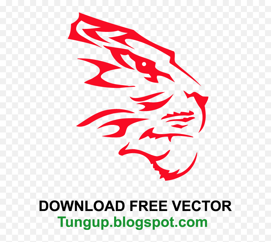 Free Download Logo Tiger Head Abstract - Tung Up Download Logo Tiger Head Png,Abstract Logo