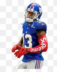 Download Hd Odell Beckham Jr - Supreme Odell Beckham Jr Png,Odell Beckham Jr Png