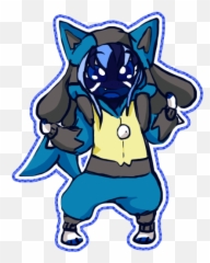 Madwolfpup - Fictional Character Png,Lucario Transparent
