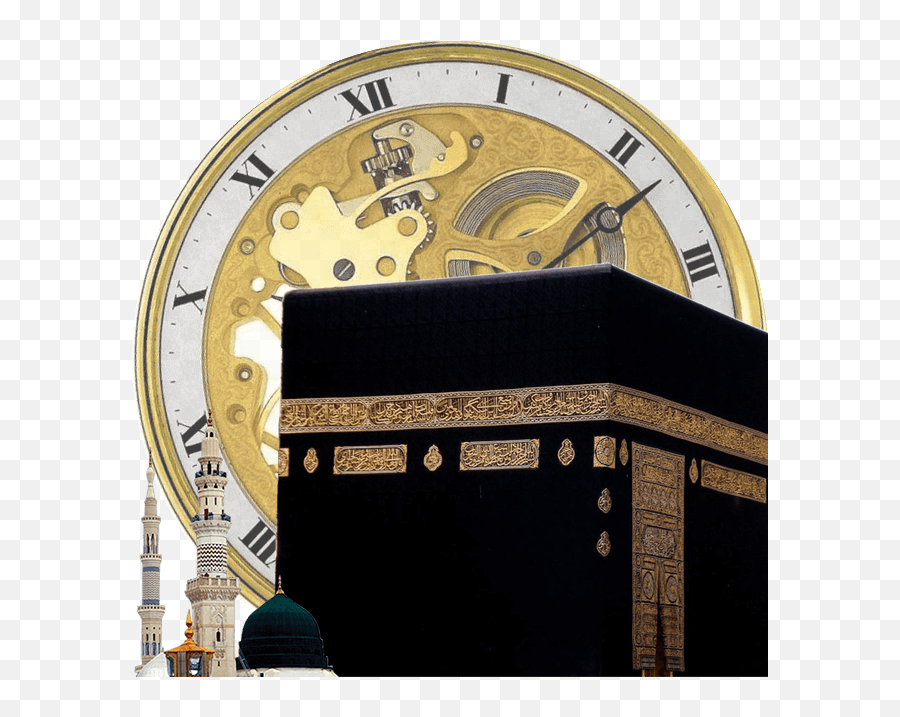 Gold Clock Png - Masjid,Gold Clock Png