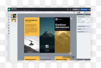 Custom Brochure Printing Lucidpress - Vertical png