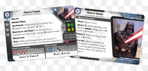 Star Wars Legion - Luke u0026 Vader Operatives Showcased Bell Skywalker Limited Edition png
