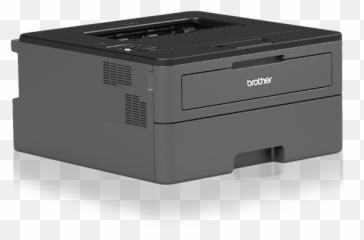 Monochrome Compact Laser Printer With Wireless U0026 Ethernet And Duplex Printing - Brother Hl L2370dw png