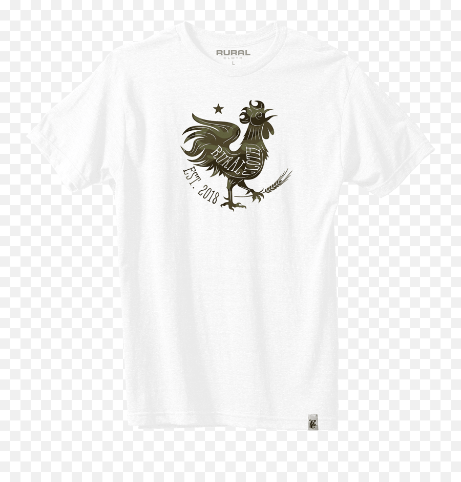 Rooster Icon Tee - Short Sleeve Png,St Icon With White Cloth