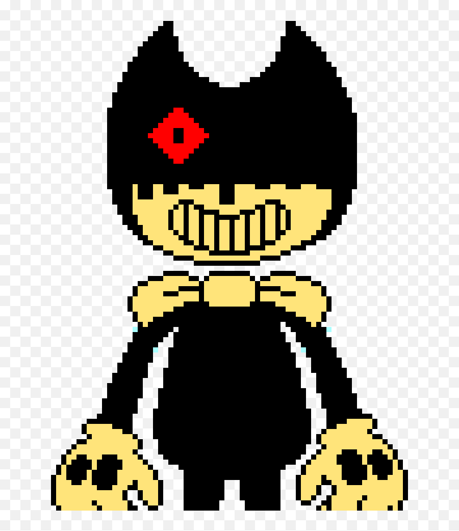 Pixel Art Gallery - Fictional Character Png,Bendy Icon
