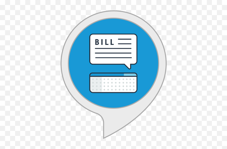 Amazoncom Bill Planner Alexa Skills - Dot Png,Bills Icon Png