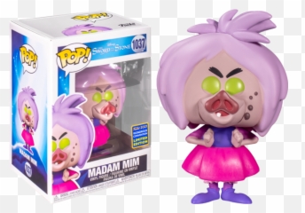 Funko Pop The Sword In Stone - Madam Mim with Pig Face Wondercon Madame png