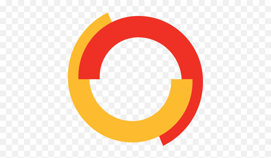 Circle Logo Png Picture - Red And Orange Circle Logo,Circle Logo